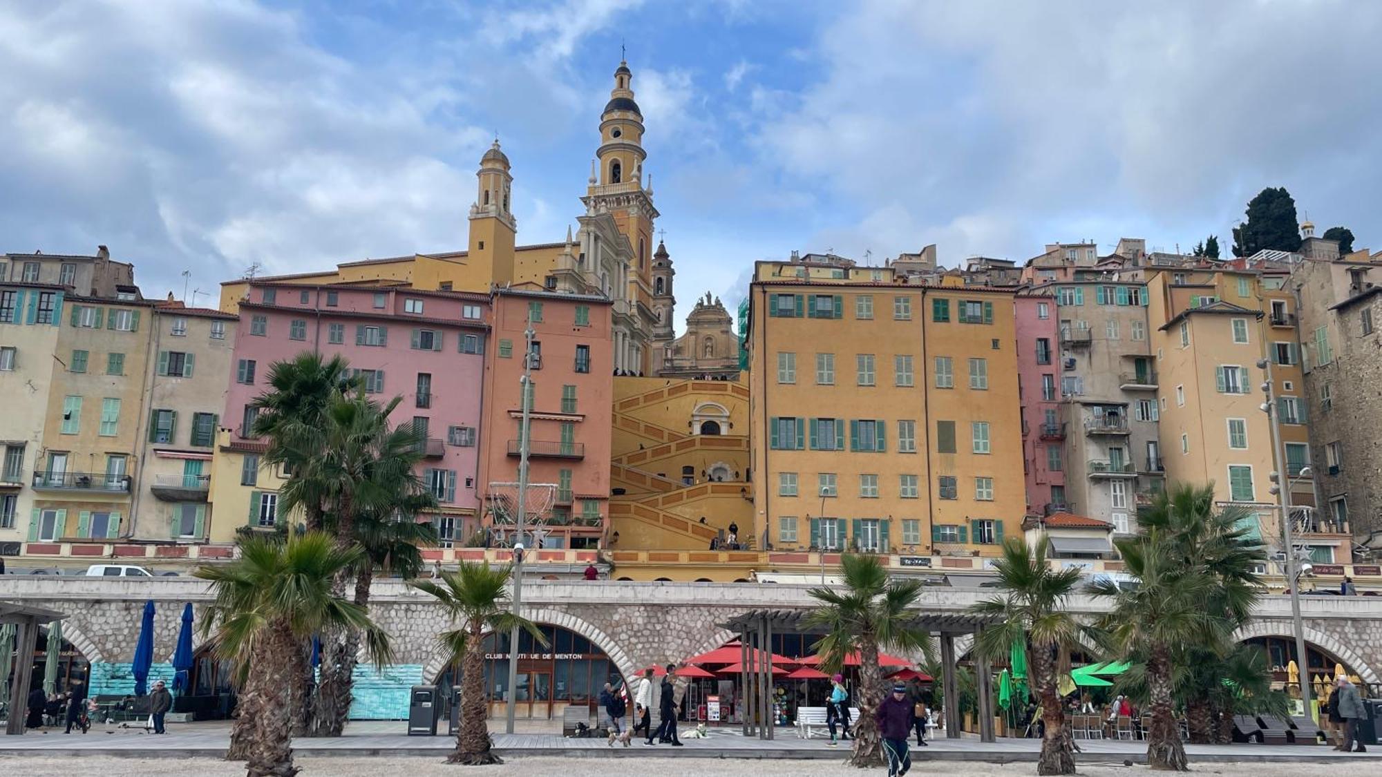 Studio Rue Pietonne Proche Plage Menton Eksteriør billede