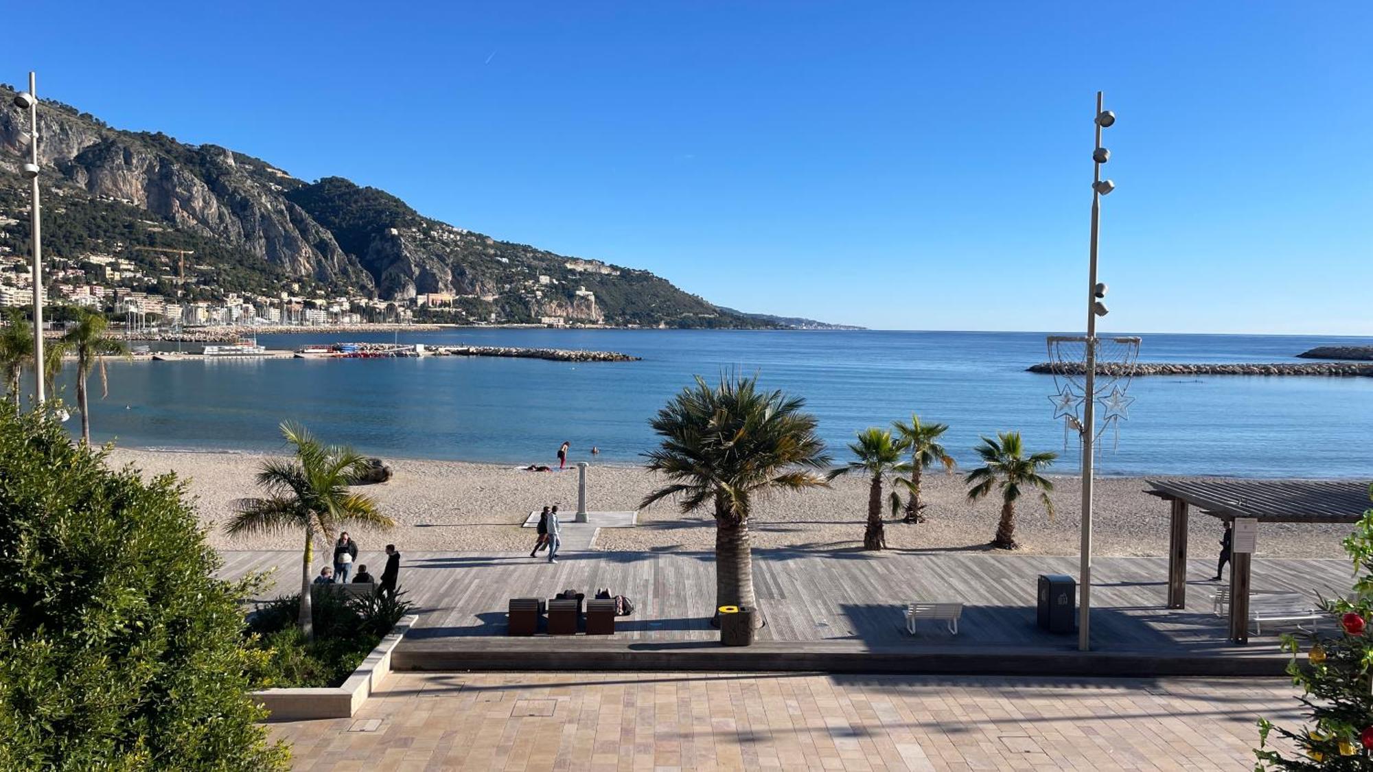 Studio Rue Pietonne Proche Plage Menton Eksteriør billede